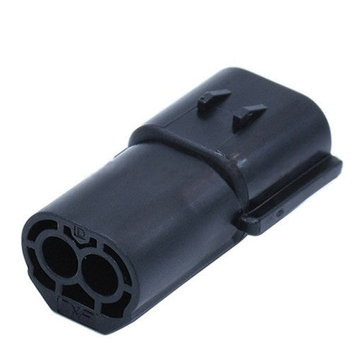 CID3020-1.8-11 Drop In for Tyco 174354-2, Connector 2 Way Male, SSC 1.8 mm, Black