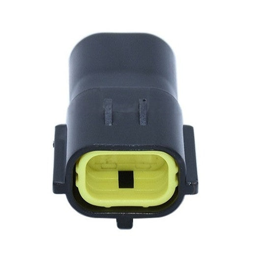 CID3020-1.8-11 Drop In for Tyco 174354-2, Connector 2 Way Male, SSC 1.8 mm, Black