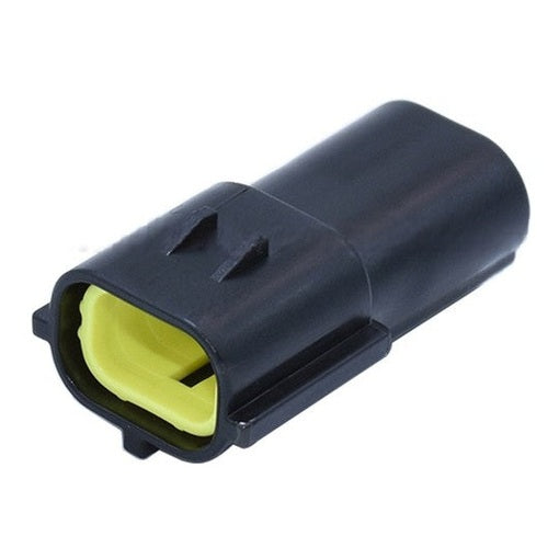 CID3020-1.8-11 Drop In for Tyco 174354-2, Connector 2 Way Male, SSC 1.8 mm, Black