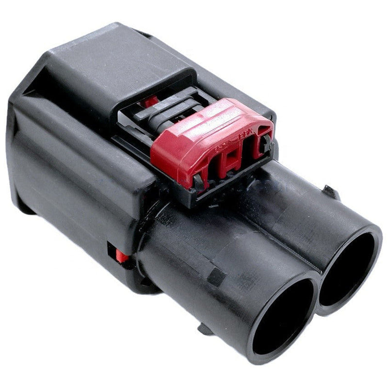 CID1025-9.5-21KIT Female Connector 2 Way, 9.5 mm, Sealed, Black