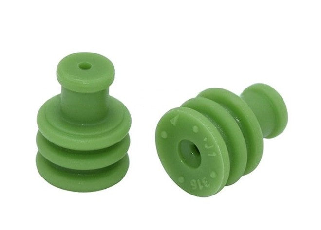 CID3111 Original Yazaki 7158-3111-60 Wire Seal, YESC 2.8, Green, Silicone