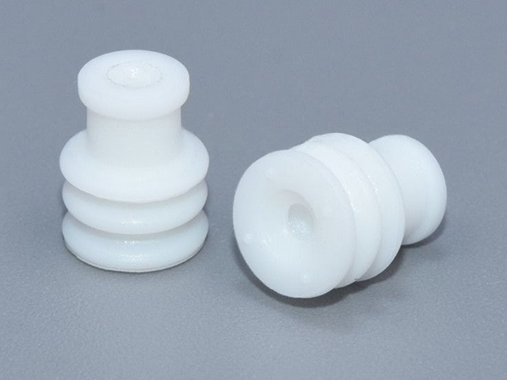 CID3113 Original Yazaki 7158-3113-40 Wire Seal, YESC 2.8 mm, White, Silicone