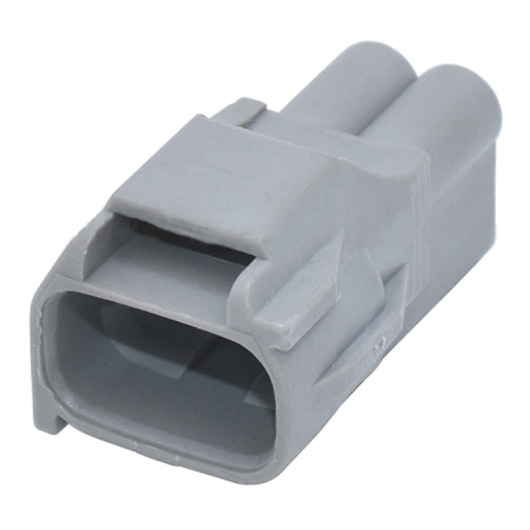 CID1021G-2.3-11 Drop in for Yazaki 7282-7021-10 Male Connector 2 Way, 090 II, Gray, Sealed