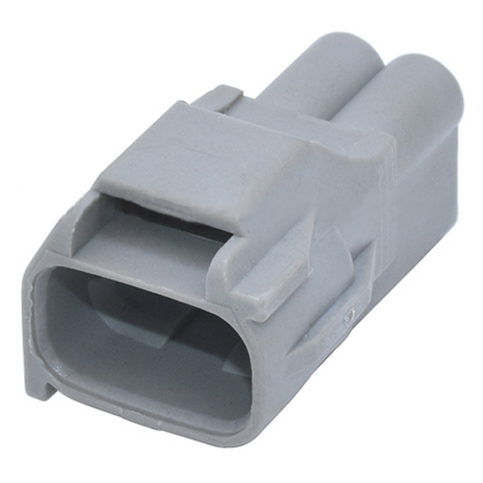 CID1021G-2.3-11 Drop in for Yazaki 7282-7021-10 Male Connector 2 Way, 090 II, Gray, Sealed