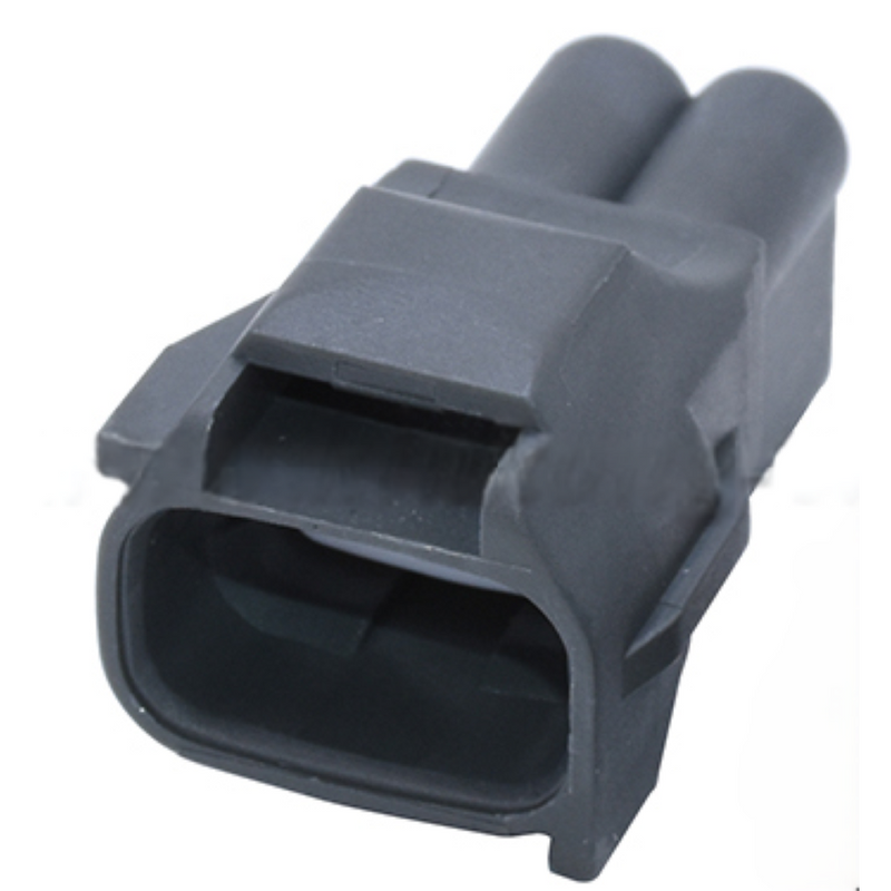 CID1021H-2.3-11 Drop in for Yazaki 7282-7022-10 Male Connector 2 Way, 090 II, Gray, Sealed