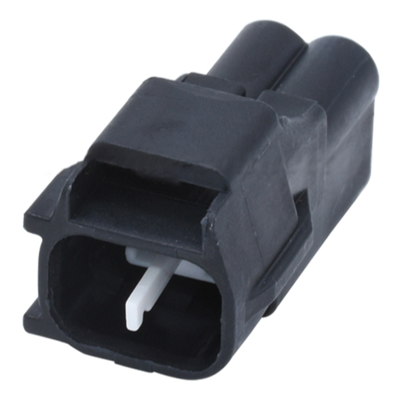 CID1021P-2.3-11 Drop in for Yazaki 7282-7028-30 Male Connector 2 Way, 090 II, Black, Sealed