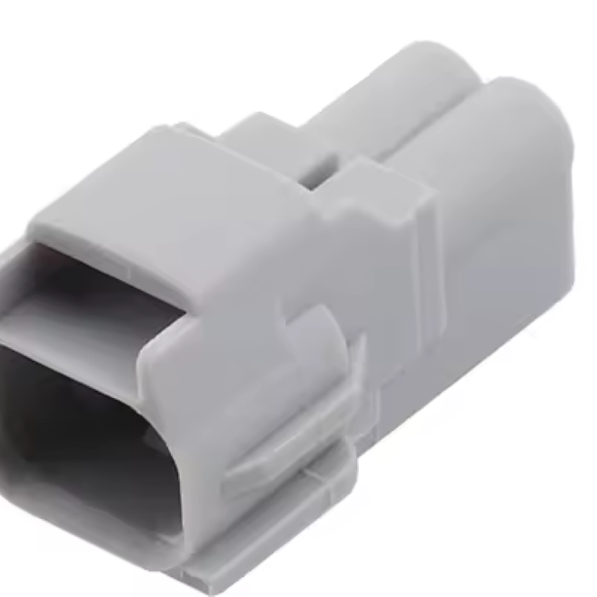CID1021V-2.3-11 Drop in for Yazaki 7282-8129-40 Male Connector 2 Way, 090 II, Gray, Sealed