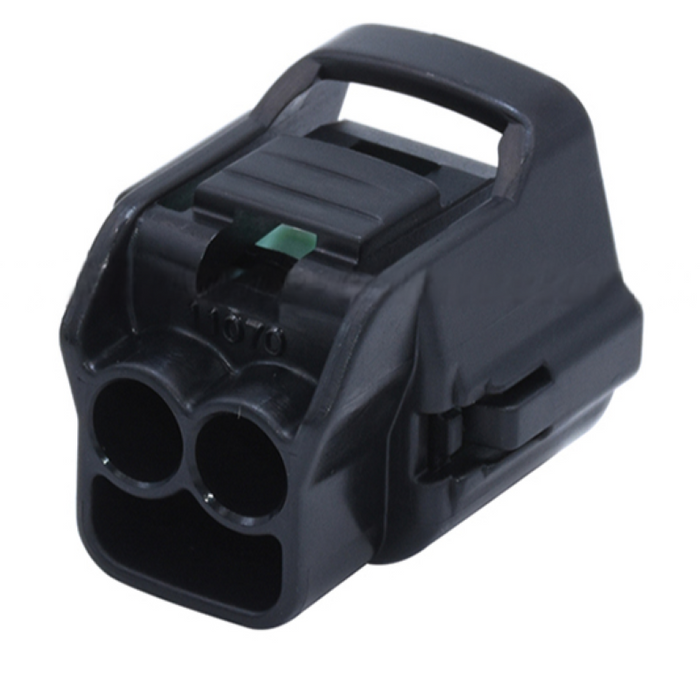 CID1021P-2.3-21 Drop in for Yazaki 7283–7028-30 Connector 2 Way Female, 090 II,  Black, Sealed