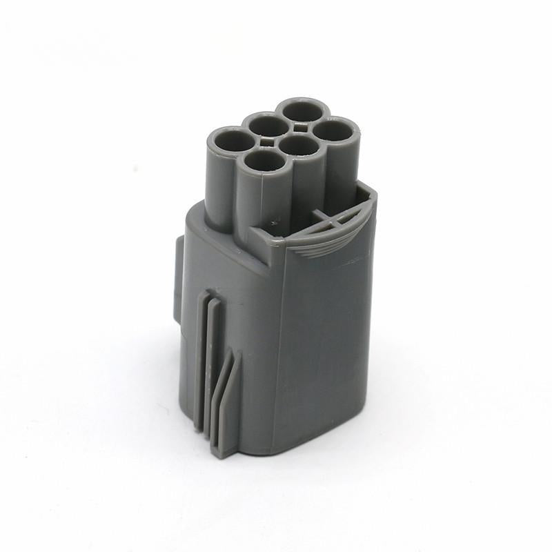 Yazaki 7282-5577-10. Conn Asm 6M, 2.8 mm, Sealed, Gray | Connector ID