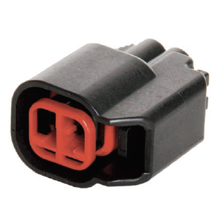 CID9021J-1.5-21 Drop in Replacement for Ford XR3T-14A464-AA Female 2 way Connector, Sealed, Black