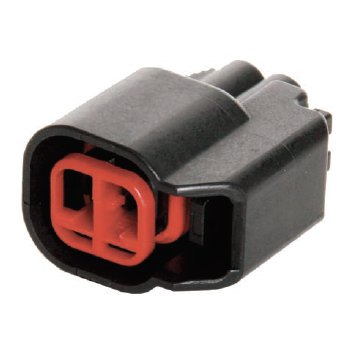 CID9021J-1.5-21 Drop in Replacement for Ford XR3T-14A464-AA Female 2 way Connector, Sealed, Black