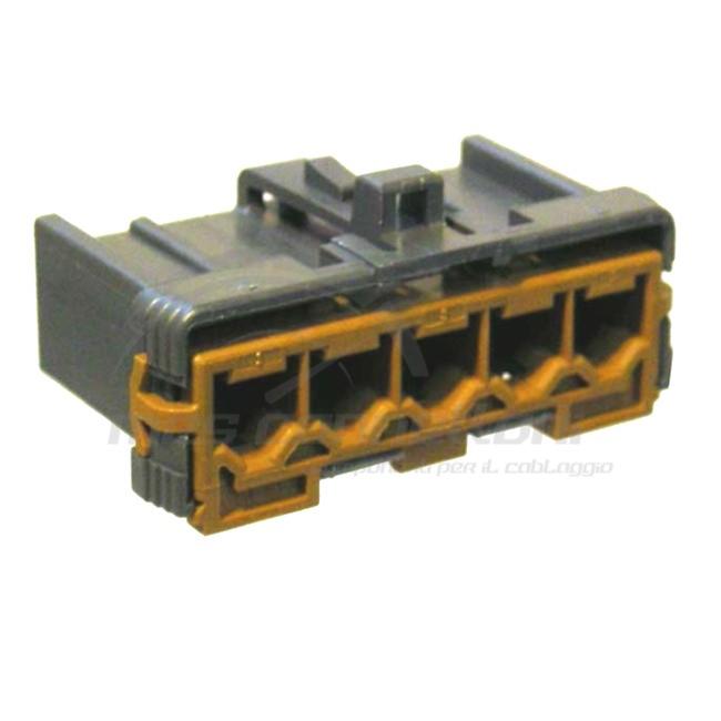 CID1059-4.8-21KIT Female Connector Kit 5 Way, 4.8 mm, Sealed, Gray