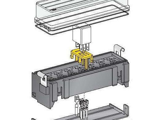 MTA 0100705 Splashproof Micro Relay (7) Holder Kit