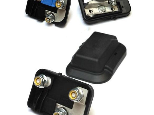 0101703 is a battery mounted power distribution unit manufactured by MTA that houses a single MegaVal or PowerVal fuse to provide primary power distribution to the vehicle. 