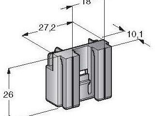 MTA 0300949 Locking Adapter Clip
