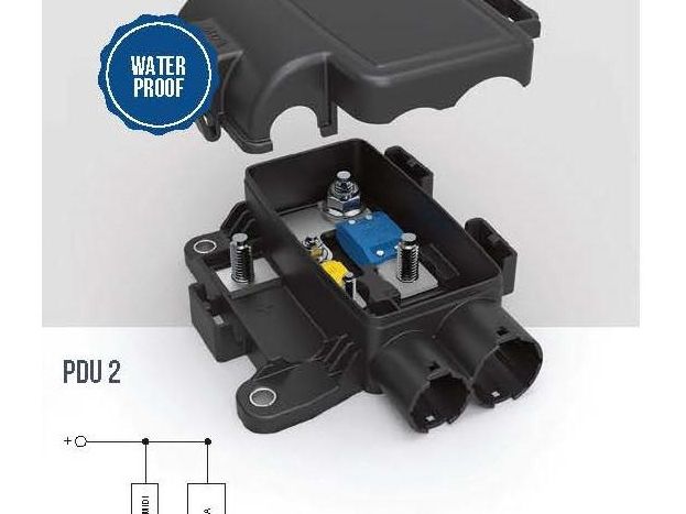 MTA 0301053 Sealed Power Distribution Unit for 1 MidiVAL and 1 MegaVAL