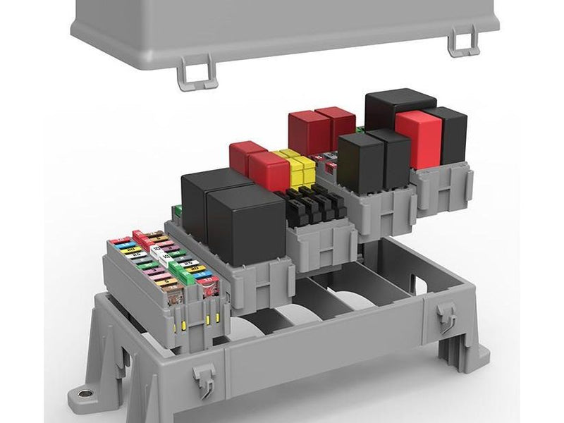 MTA 0301450 Frame for holding 5 way Gray Modules
