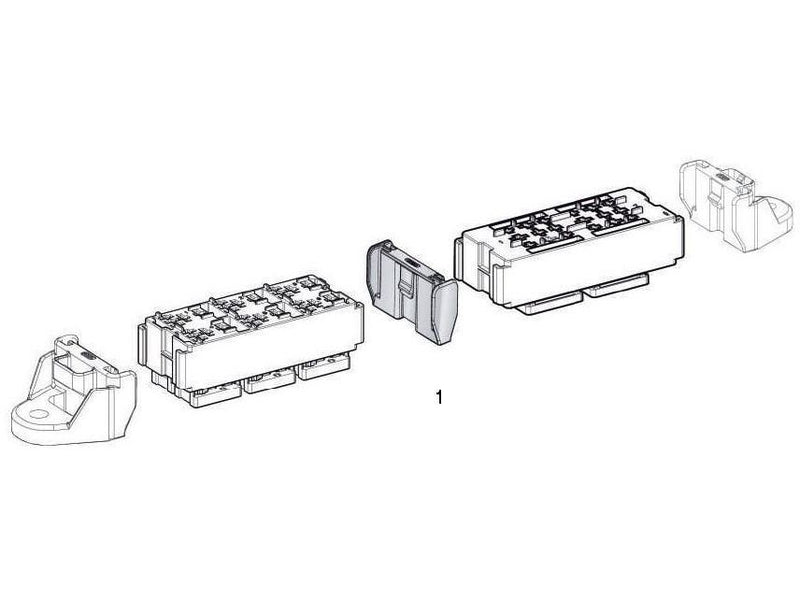 MTA 0301620 End-to-End Bracket for Gray Modules