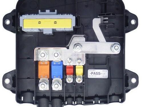 MTA 0301865 Spashproof Pre-Mounted Housing for 2 Mega/PowerVAL + 2 MidiVAL Fuse