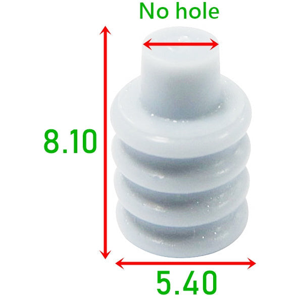 CID1567 Drop In for KUM PZ001-15022 Cavity Plug, 090 Series, Gray, Silicone