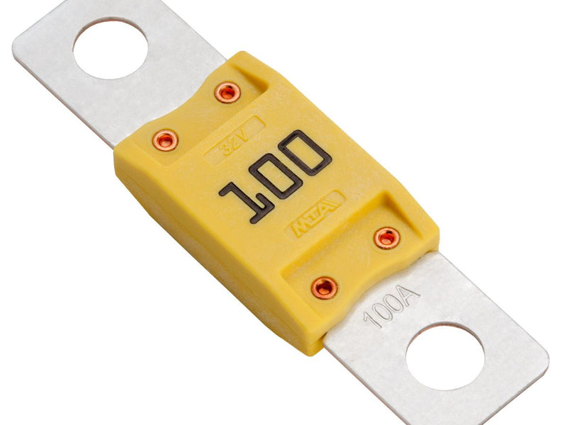MTA 0715100 MegaCOMPACT 100A Fuse, Yellow, 32V