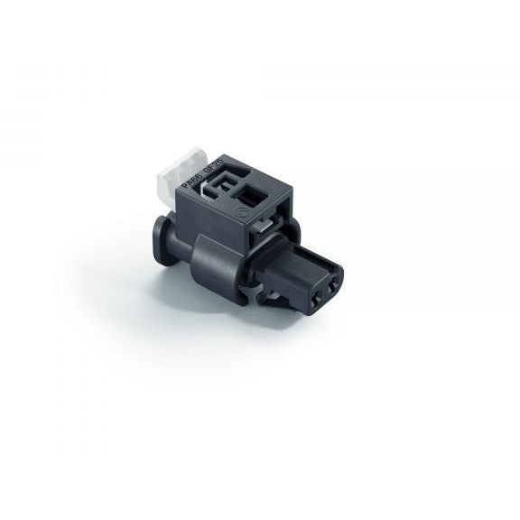 CID9020H-1.2-21 Original Hirschmann 805 120 521 Female Connector 2-Way, 1.2 Series, Sealed, Black