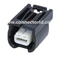 CID1020-0.6-21 Connector 2 way Female, HS 025 Selaed, Black