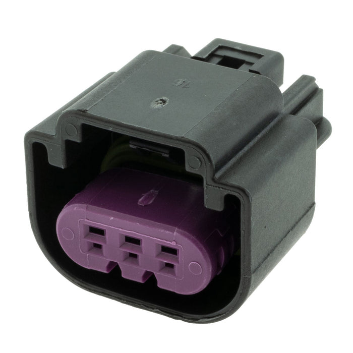 CID4031A-1.5-21 Female Connector 3 Way, 1.5 mm, Sealed, Black