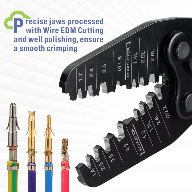 Connector ID CID1442 Hand Crimp Tool for Unsealed Terminals 30-14 AWG