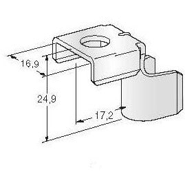 MTA 1608190 MEGA G90 Terminal, 25.0 - 35.0 mm², Tin Plated