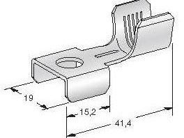 MTA 1608196-L MEGA M8 Terminal, 25.0 - 40.0 mm², Tin Plated