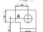 MTA 1705855 MIDI Ring Terminal, M5 POL A, 10.0 - 20.0 mm², Reel