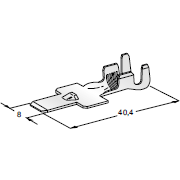 MTA 1707690 Maxi 800 Male Terminal , Unsealed, 10.0 - 16.0 mm²