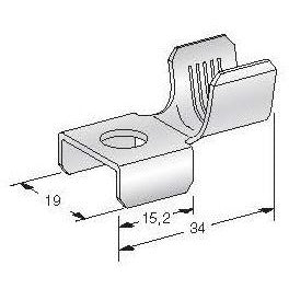 MTA 1708110 MEGA  M8 Terminal, 10.0 - 20.0 mm², Tin Plated, Reel