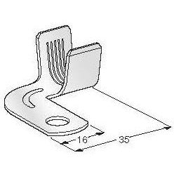 MTA 1708170 High Current Flag Ring Terminal,  M8, 10.0-20.0 mm²