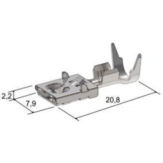 MTA 1708504-L 630 Series Female Terminal, Sealed, 4.0 - 6.0 mm²