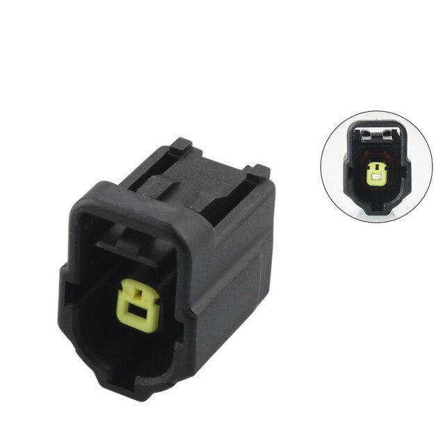 CID3010-1.8-21 Drop In for Tyco 184042-1 Connector 1 Way Female, SSC 1.8 mm, Black