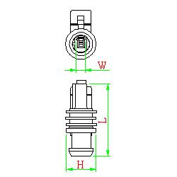 TE 282079-2 1 way SuperSeal 1.5 mm