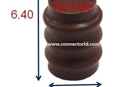 CID1329 Drop In for Sumitomo 7161-9787 Cavity Plug, HW 090, Brown Silicone