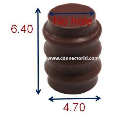 CID1329 Drop In for Sumitomo 7161-9787 Cavity Plug, HW 090, Brown Silicone