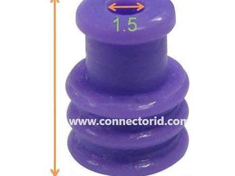 CID1299 Drop In for Sumitomo 7165-0472 Wire Seal, RS 090, Violet, Silicone