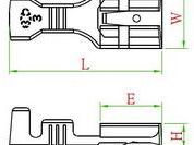 MTA 1701650 F630 with Locking Tab