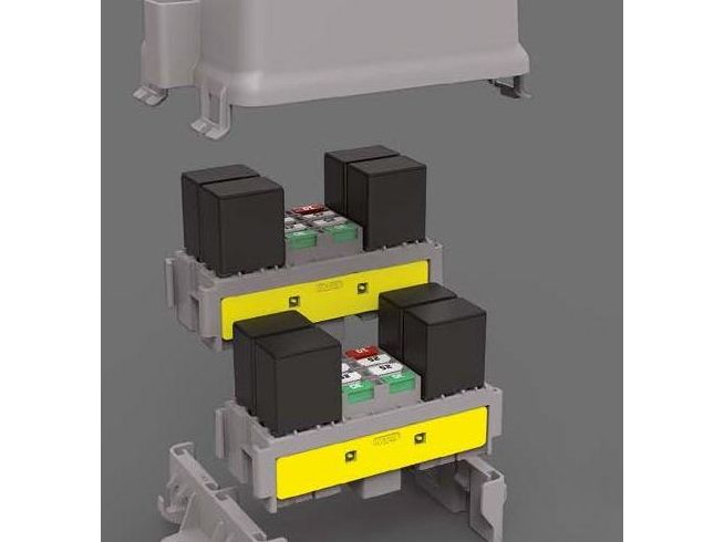 MTA 0301550 Cover for Two Gray Modules