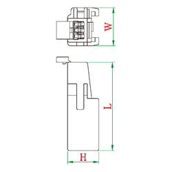 300051 Direct Equivalent to Yazaki 7282-8631