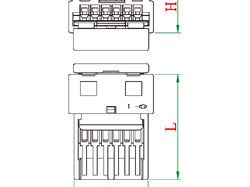 300054 Direct Equivalent to Yazaki 7283-8660