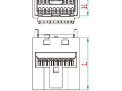 300058 Direct Equivalent to Yazaki 7282-8665