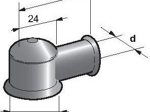 MTA 4510400 Neoprene Alternator Boot