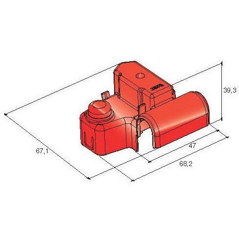 MTA 4510499 Cover for Positive Battery Terminal 1506765