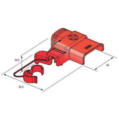 MTA 4510502 Cover for Positve Battery Terminal 15078XX