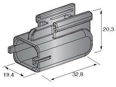 MTA 4510802 Cap for C280 Connectors for 4510801/830